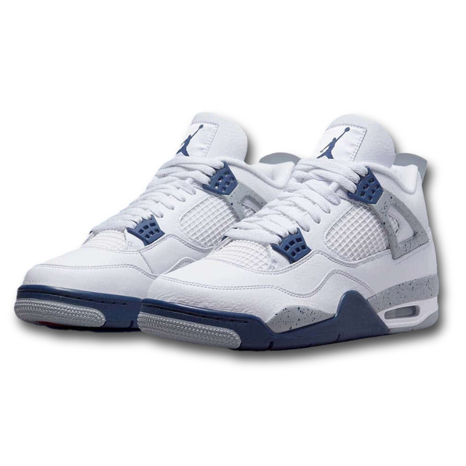 Air Jordan 4 Retro White Midnight Navy – Bozulo