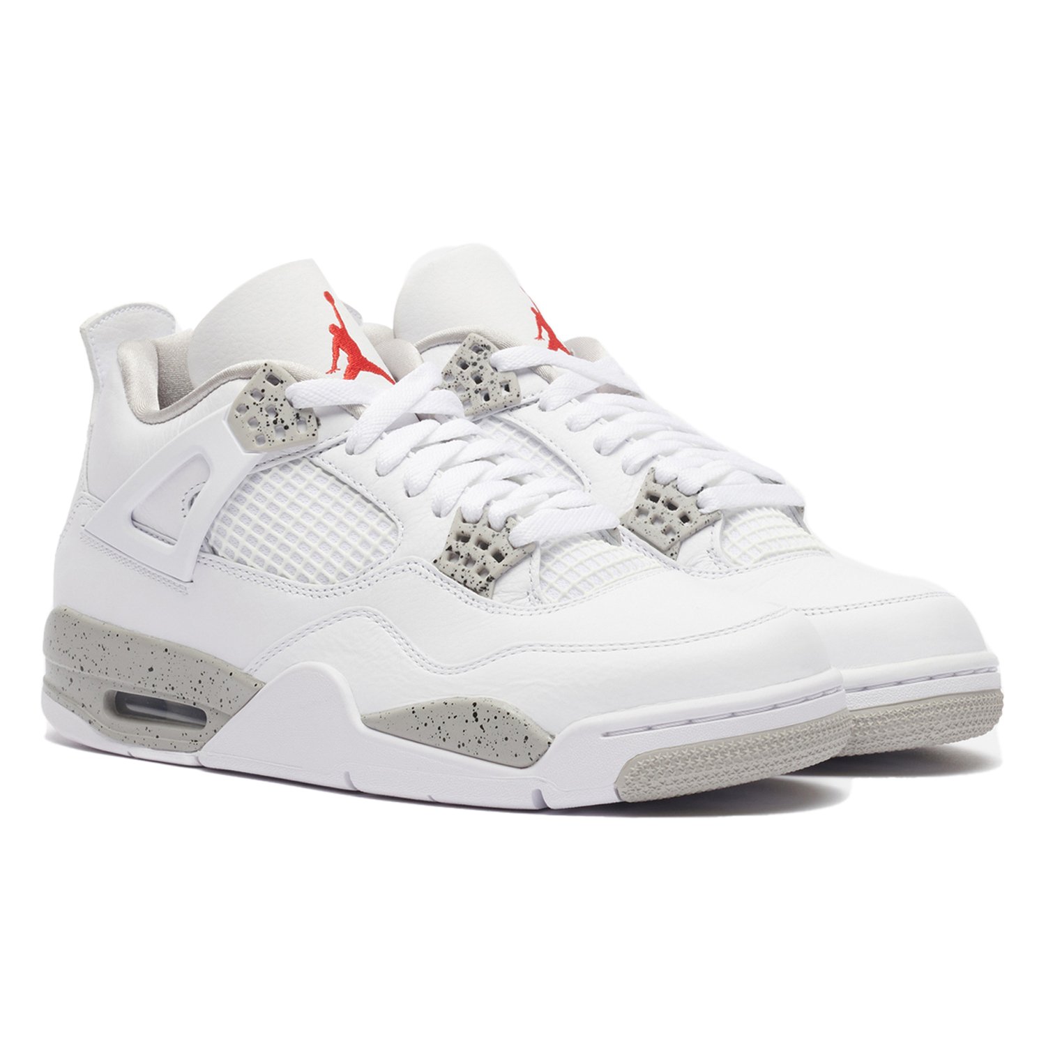 Air Jordan 4 Retro White Oreo CT8527-100 Signature Shoe