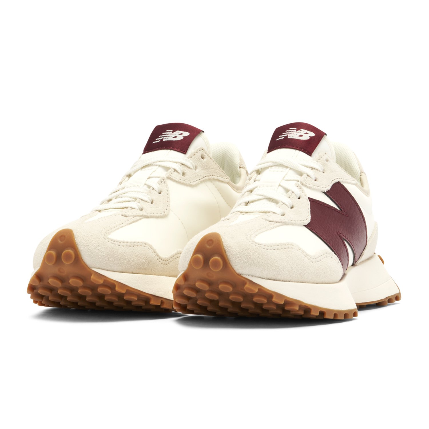 New Balance 327 Moonbeam Classic Burgundy Womens WS327KA – Bozulo - Image 4